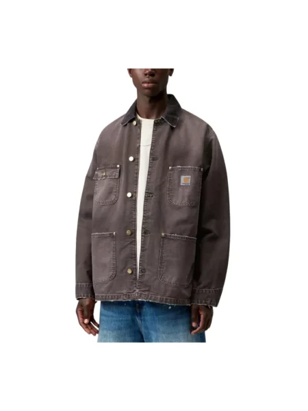 Kurtka Carhartt Wip brązowa