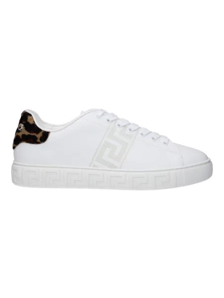 Sneakersy Versace skórzane białe