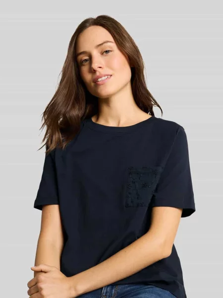 Męski t-shirt o kroju regular fit z czystej bawełny Tom Tailor