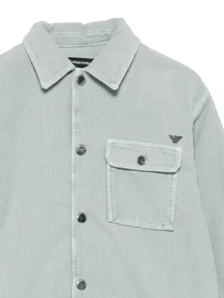 Kurtka dziecięca Emporio Armani zielona
