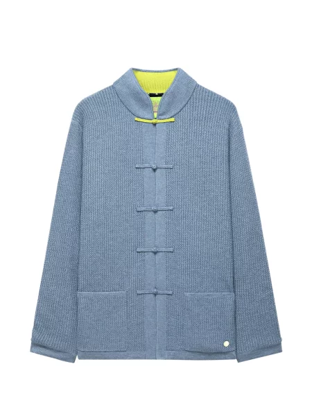 Cardigan Shanghai Tang albastru