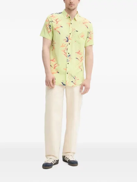 Scurt cămașă Rip Curl cu model floral cu imagine galben