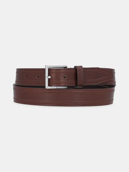 Tommy Hilfiger Kožni remen smeđa