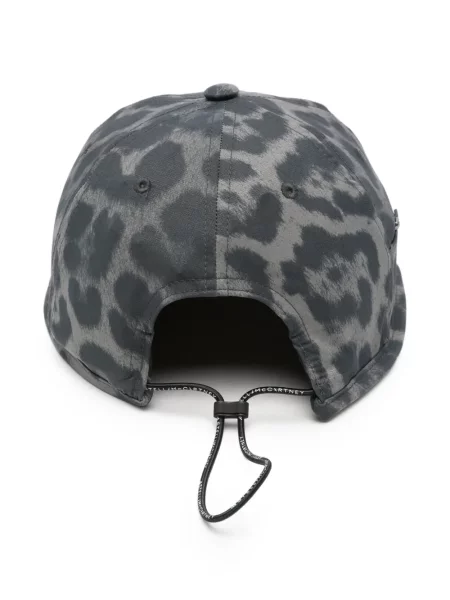 Șapcă Adidas cu model leopard cu șireturi din dantelă violet