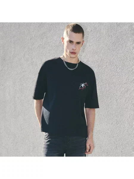 Футболка Cropp черная