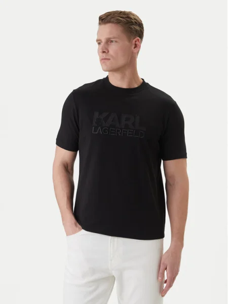 KARL LAGERFELD Tricou negru