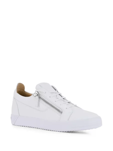 Sneakerși Giuseppe Zanotti Frankie alb