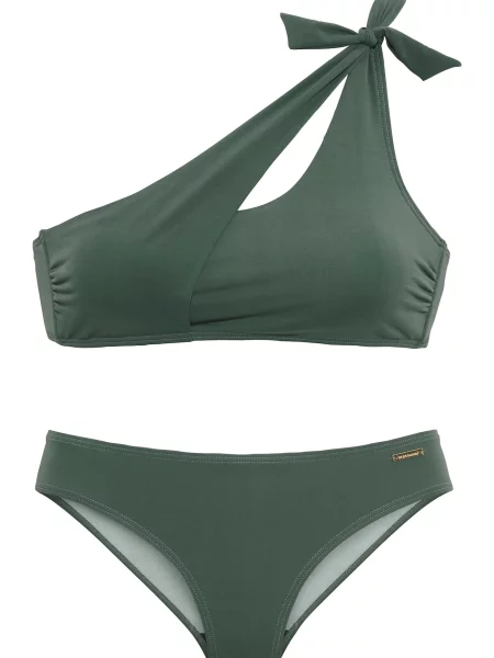 BRUNO BANANI Costum de baie două piese oliv