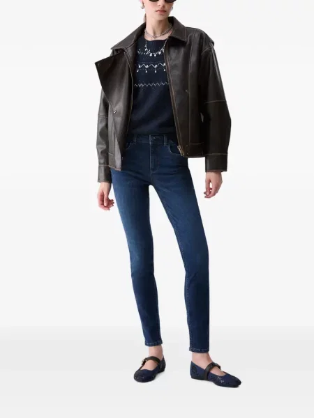 Слаб дънки skinny fit Liu Jo синьо