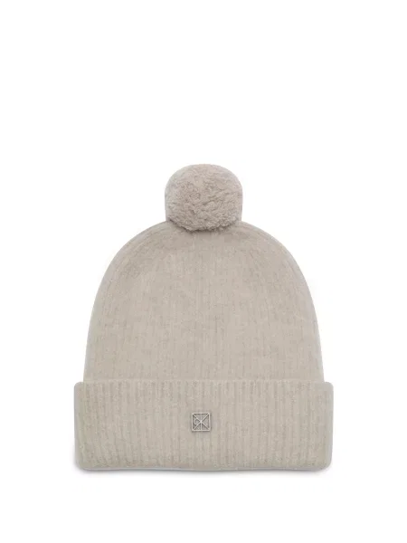 Căciulă Calvin Klein de lână bej