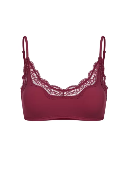 Cfab Melltartó Lace Bralette fáradt rózsaszín
