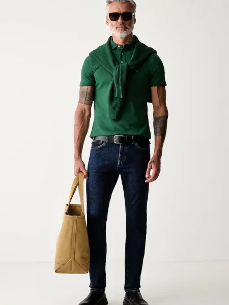BOSS Orange джинси slim fit DELAWARE помаранчеві