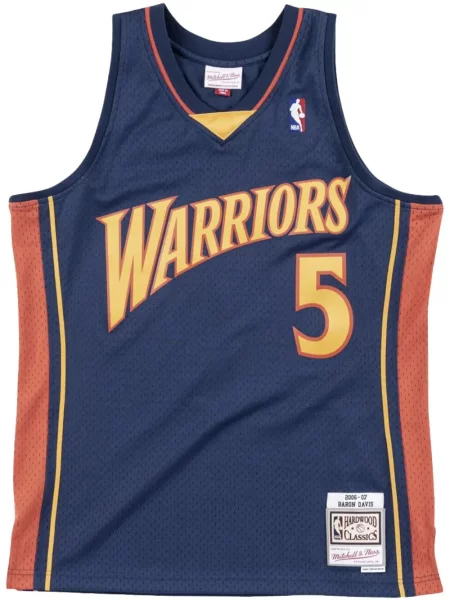 Vestă Mitchell & Ness din jerseu albastru