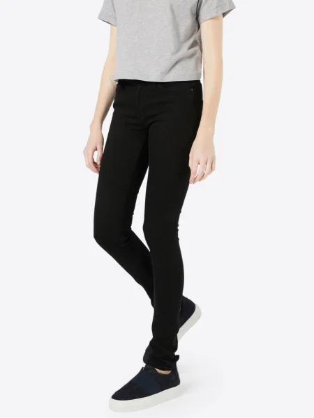 ICHI Jeans Erin Izaro denim negru