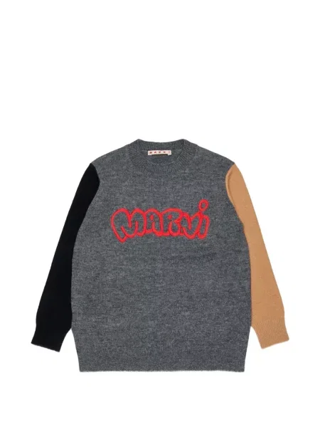 Sweter dziecięcy Marni szary