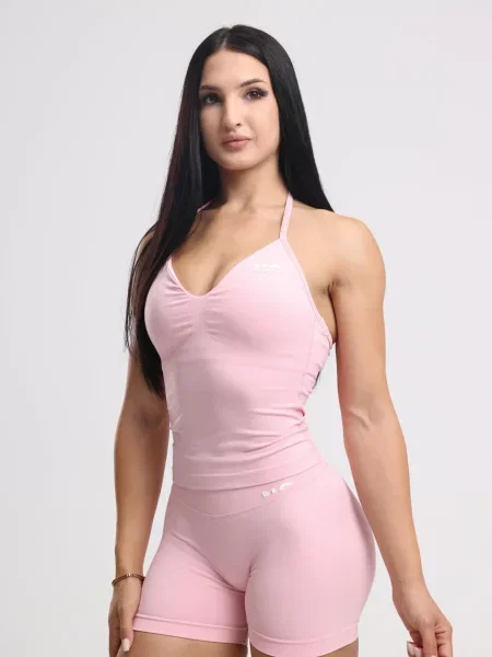 Sportovní top Neverover růžový