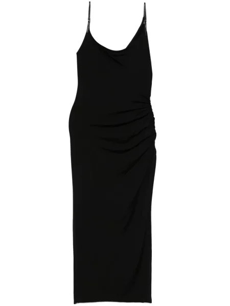 Rochie maxi Mugler de costum negru