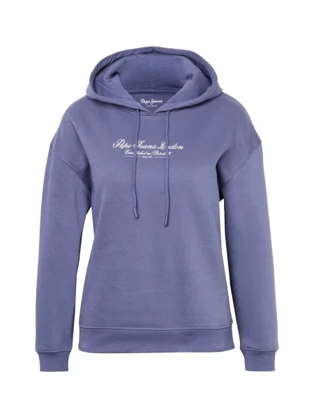 Pepe Jeans Mikina indigo biela