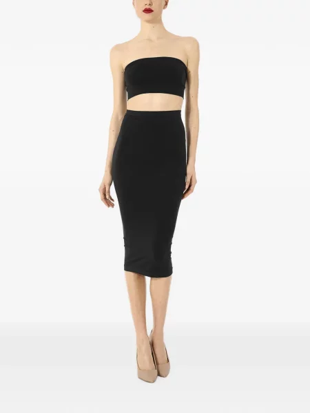 Fustă midi Wolford negru