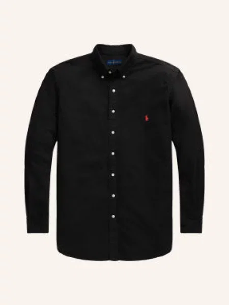 Polo Ralph Lauren Big & Tall Košile Classic Fit / tmavě červená černá