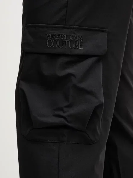 Штани Versace Jeans Couture чорний
