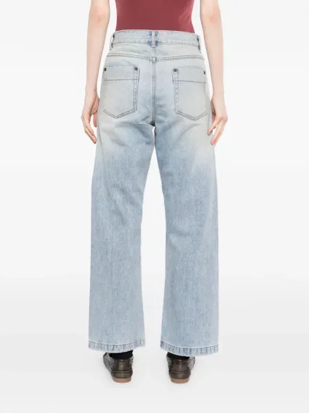 Blugi drepți Low Classic clasici albastru
