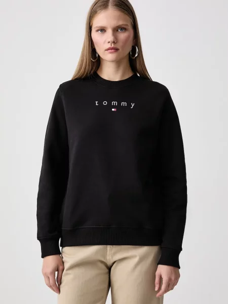 Tommy Jeans bluza czarna