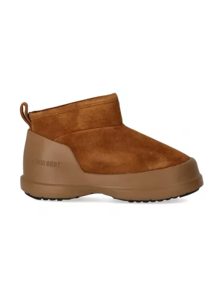 Buty Zimowe Moon Boot Luna Low Boot Suede brązowe