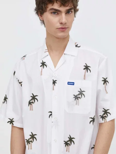 HUGO Blue košile bílá