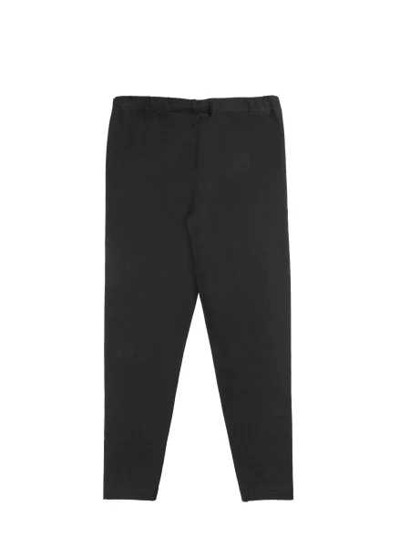 Legginsy z na czas wolny na co dzień czarne