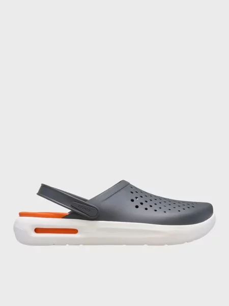 Сабо Crocs серые