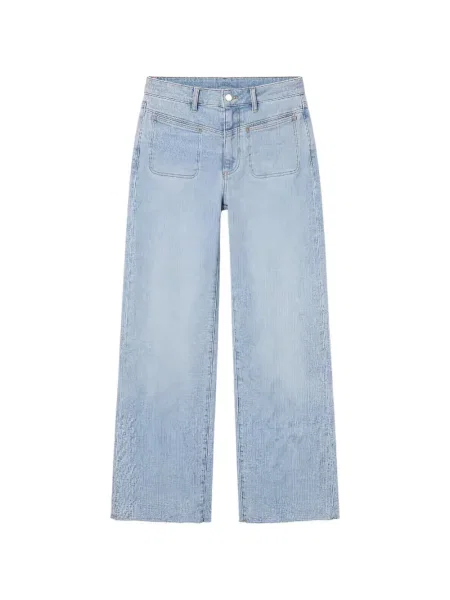 Blugi cu picior larg Paige albastru