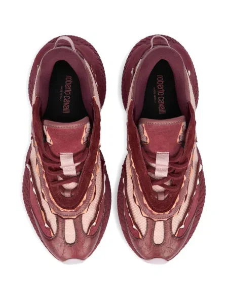 Sneakerși Roberto Cavalli roșu