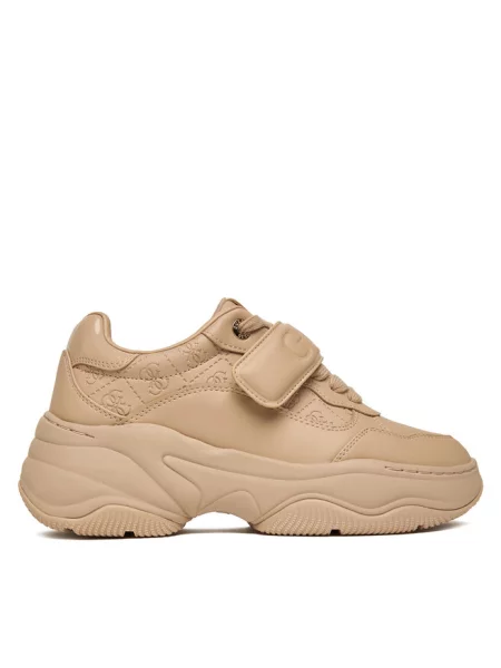 Sneakersy Guess beżowe