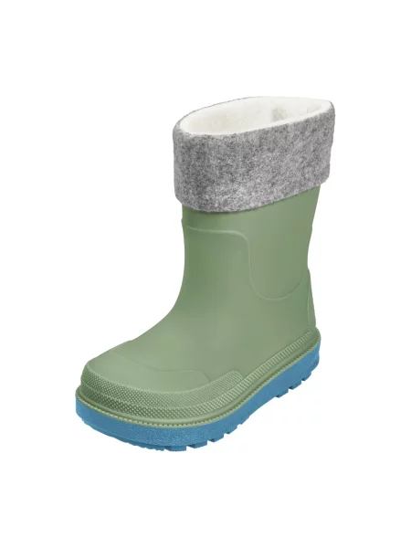 PLAYSHOES Cizme de cauciuc albastru / deschis / oliv gri