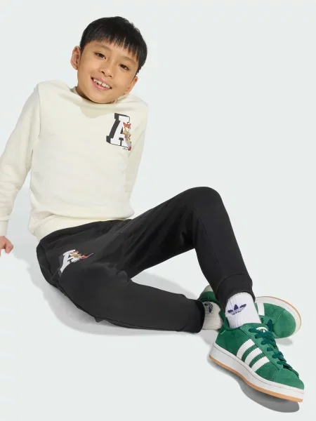 Костюмный спортивный костюм Adidas белый