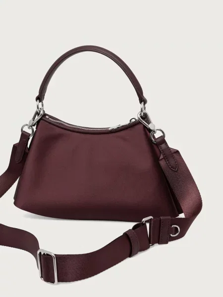 Lacoste torebka crossbody fioletowa