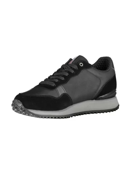 Sneakersy Napapijri skórzane czarne