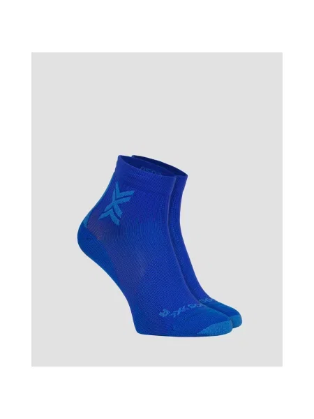 Pánské běžecké ponožky X-Socks Run Discover Ankle twyce blue/blue modré