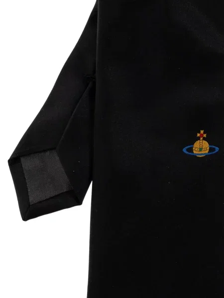 Cravată Vivienne Westwood de mătase negru