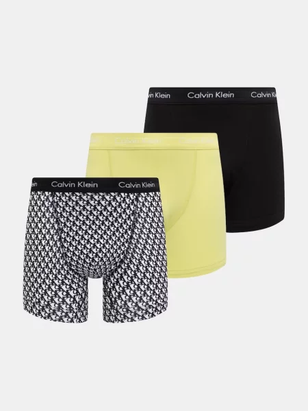 Calvin Klein Underwear boxerky s žluté