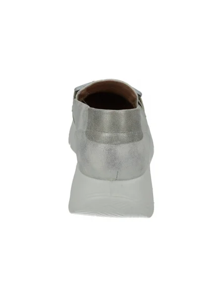 Pantofi Mysoft argintiu