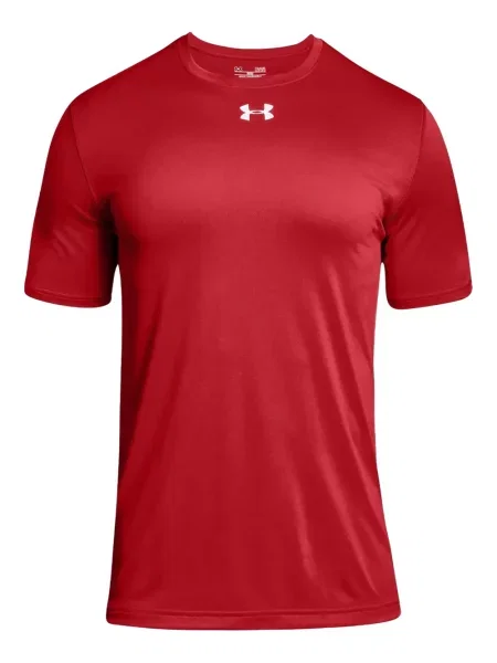 Scurt tricou Under Armour cu mâneci scurte roșu