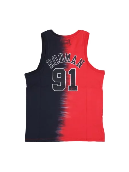 Tie dye krawat Mitchell & Ness wiązany