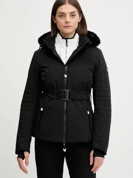 Emporio Armani geacă de schi negru