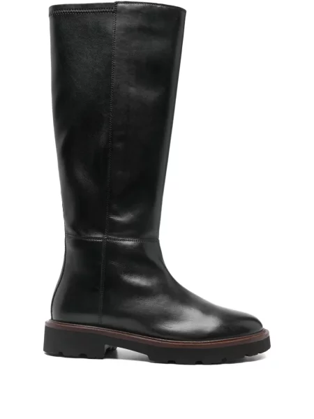 Botine Geox din piele negru
