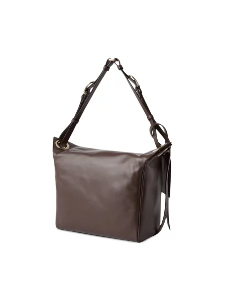 Torebka Furla skórzana brązowa