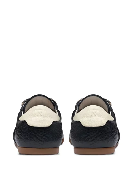 Sneakerși Represent din piele negru
