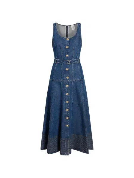 Rochie midi Cinq A Sept până la genunchi de costum albastru