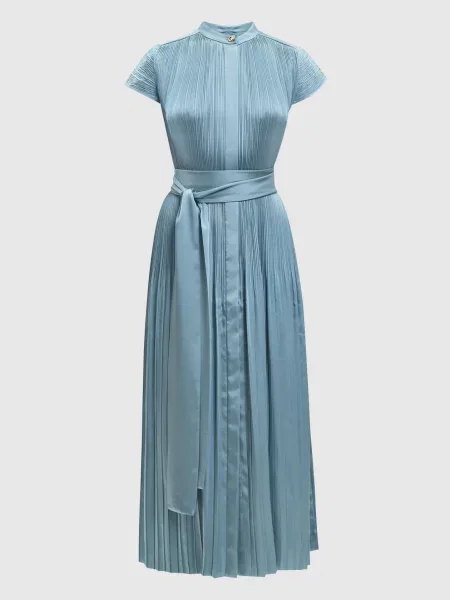 Бірюзова сукня міді Phare Joseph зелена